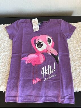 NWT Flamingo Las Vegas Kids Tee - Size XS